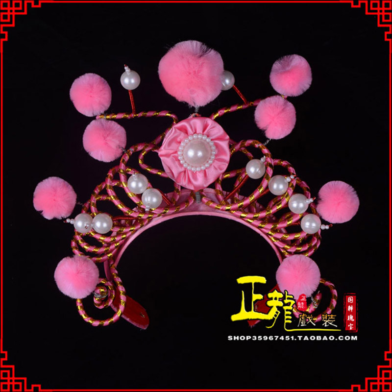 文成穆桂英花木兰盔帽 女兵额子