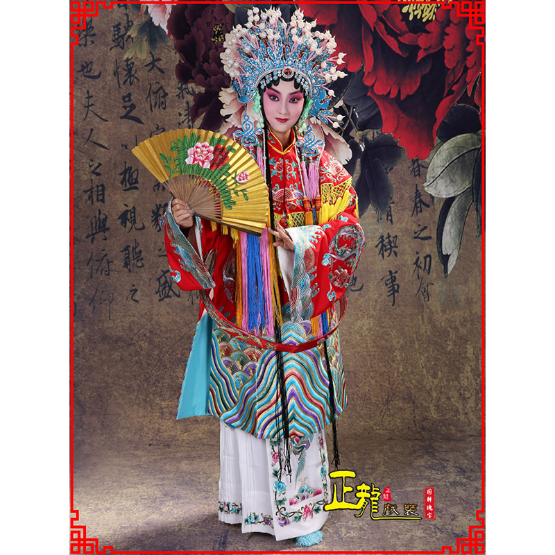 文成凤袍杨贵妃贵妃醉酒 软绉团凤女蟒
