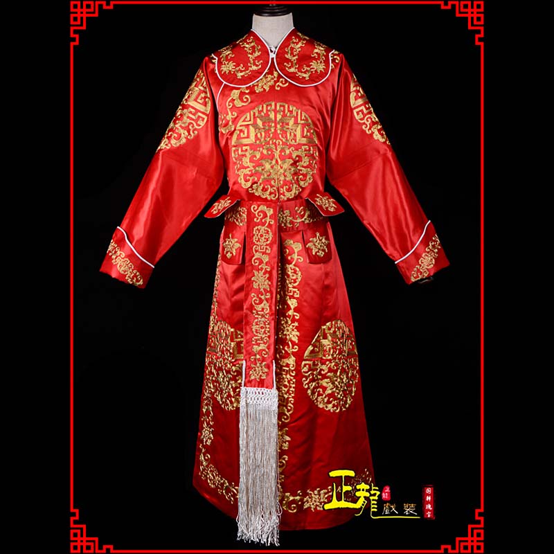 文成武生戏服戏曲打衣箭蟒