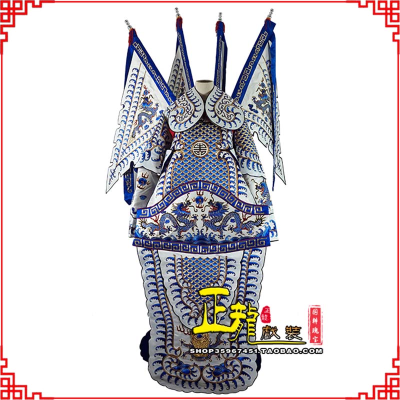 文成武生武将大靠祥龙勾金